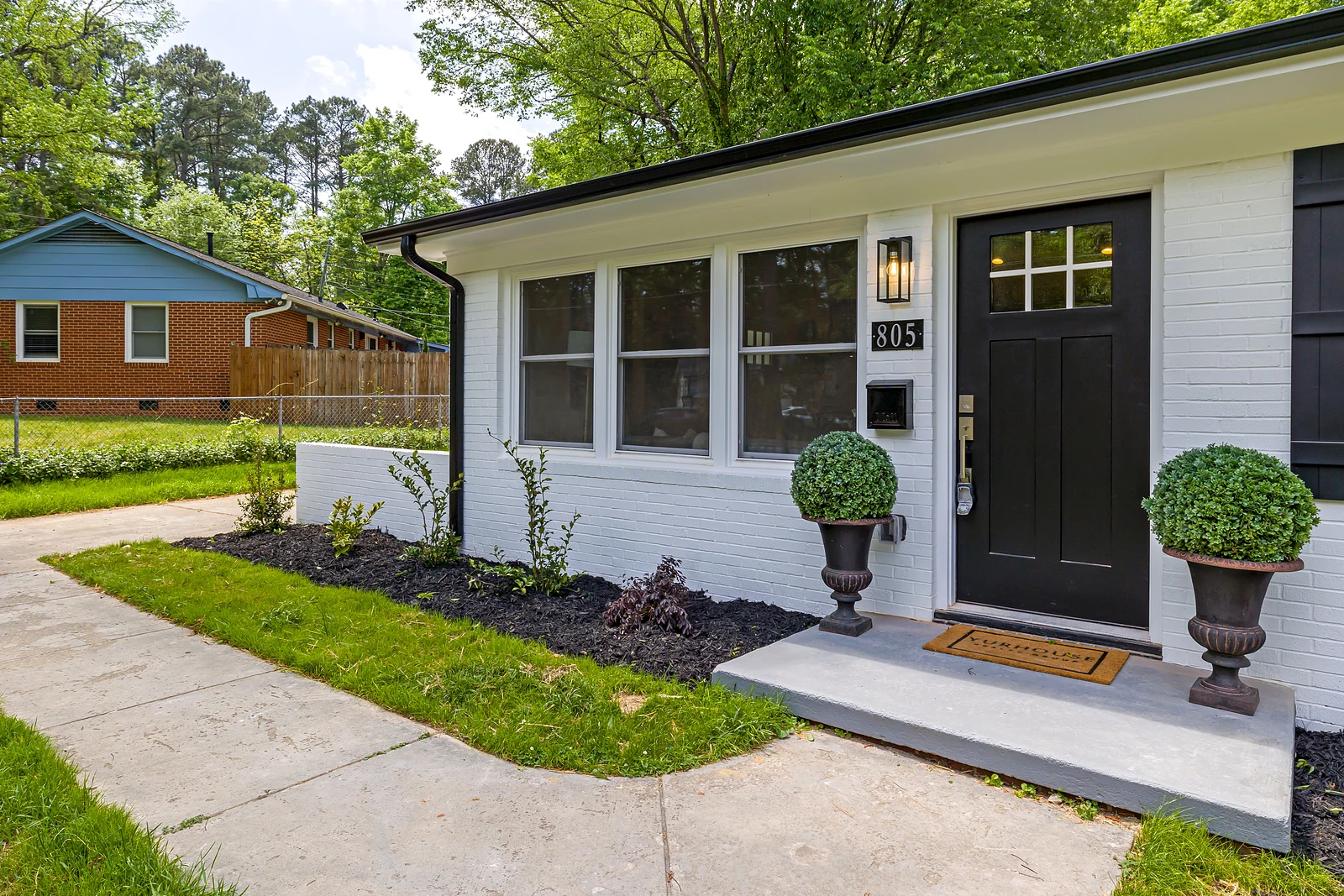 A residential property representing real estate investment